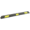 Park and guide barrier | 1.65 m, black with yellow reflectors, | made of PVC, 6 yellow reflector foils embedded, | 3 holes for screwing on